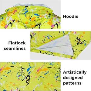 Sudaderas Casuales de Invierno para Hombre, Color Sólido, Poliéster/Algodón, Corte Regular con Diseño de Bolsillo, Felpa Ecológica, Secado Rápido y Transpirable - Product Image 3