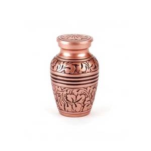 Gran demanda con artesanías de precio razonable, urna negra mate, urna de aluminio, exportador de cremación de India con calidad de exportación - Product Image 5