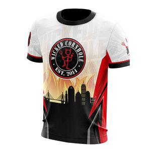 Personalizado Unisex Oversized Cornhole Jerseys algodón camisetas sublimación malla Francia fútbol Cornhole Jerseys camiseta Unisex para hombres - Product Image 1