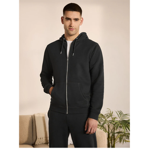 2025 automne hiver hommes poids lourd lavé coton sweats à capuche haute rue Style rue porte polaire sweats à capuche imprimés en gros - Product Image 6