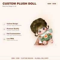 Poupée en peluche Kpop personnalisée CE CPC, mini-figurine coréenne Q-version, jouet en peluche d'idole 20cm, faible MOQ, vente en gros directe usine OEM