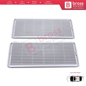 BSR632-1 2 Piezas Cubierta de Rejilla de Ventilación para Techo Solar, Color Gris Claro, para W202 W203 W208 W209 W210 W211 W215 W219 W220 W240 W140 - Product Image 2
