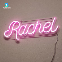 Enseignes au néon personnalisées Lettres illuminées avec logo d'entreprise 3D Enseigne de décoration Lumières au néon en acrylique à LED Enseigne publicitaire
