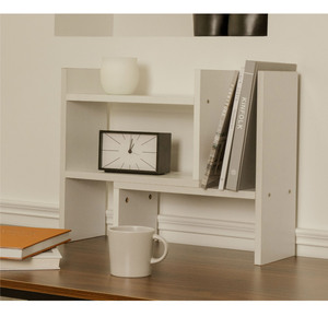 ชั้นหนังสือเหล็กสีขาวแบบพับเก็บได้หลากหลายแบบสำหรับใช้เฟอร์นิเจอร์ในบ้าน-สำหรับห้องนั่งเล่นห้องนอนหรือโรงเรียน - Product Image 2