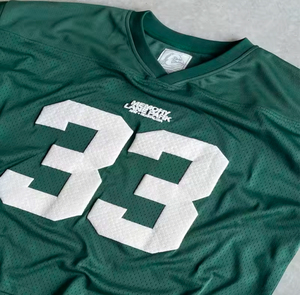 T-shirt en coton 100% unisexe formel sur mesure OEM, tricoté ample, imprimé, séchage rapide, respirant, maillot de football, de course, de sport pour hommes - Product Image 3