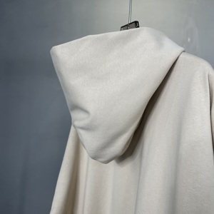 High Quality Cotton Oversize Hoodie <b>Thick</b> <b>Fleece</b> Drop Shoulder Plain Blank Custom Cotton Embroidery logo Men Hoodies - Product Image 5