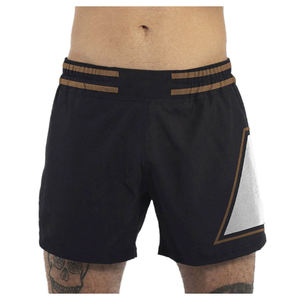 Shorts MMA pour hommes les plus vendus, taille élastique, séchage rapide, respirant, décontracté, fitness, 100% élasthanne polyester, uni, teinture unie, motif uni - Product Image 6