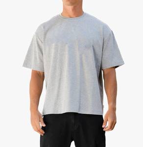 Camiseta de manga corta personalizada para jóvenes, Camiseta de algodón con logotipo personalizado, camisetas de gran tamaño para hombres de alta calidad - Product Image 4