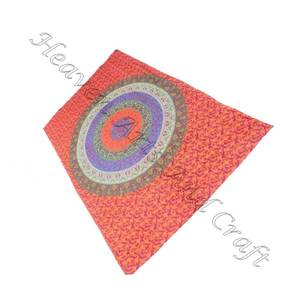 Tapiz de Mandala Hippie para decoración, tapices bohemios de Mandala Hippie, hoja de algodón - Product Image 1