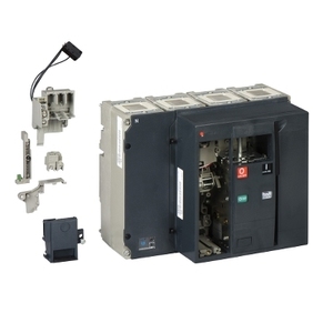 Interruttore Automatico Fisso ComPacT NS800N 50kA/415VAC 800A, Telaio 4P Senza Unità di Azionamento - Product Image 1