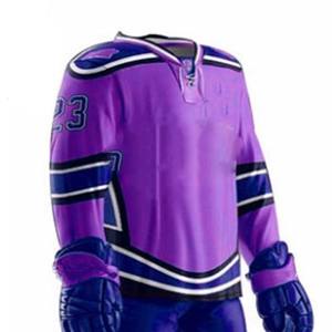 Uniforme de hockey sur glace pour hommes en matériau durable, prix de gros, sur mesure, anti-rides, de qualité supérieure - Product Image 2