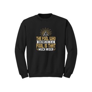 Sweat-shirt en coton mélangé Style décontracté Bouddha Thèmes Imprimer 12 options de couleur 260-280 GSM Design personnalisable Placement Hiver ODM - Product Image 2
