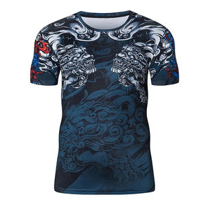 Haute qualité 100% Slim Fit T-shirt de haute qualité Sublimation personnalisée T-shirt hommes Boxy T-shirt coton Slim t-shirts - Product Image 2