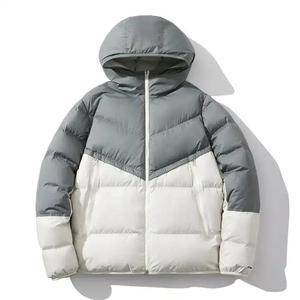 Veste matelassée personnalisée unisexe respirante et à séchage rapide Veste en duvet technique imprimée de grande taille pour la saison d'hiver pour hommes et femmes - Product Image 3