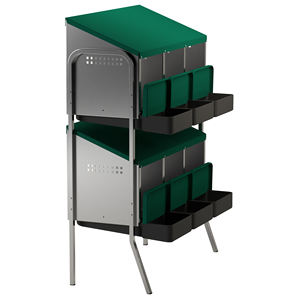 <span class=keywords><strong>Santuario</strong></span> <span class=keywords><strong>de</strong></span> huevos <span class=keywords><strong>de</strong></span> acero galvanizado compacto: Innovación <span class=keywords><strong>de</strong></span> Des Champs - Product Image 1