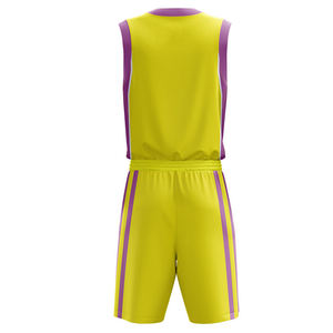 Ensembles de maillots de basket-ball pour hommes de haute qualité, dernier design imprimé, respirant, confortable, antibactérien, séchage rapide, taille plus - Product Image 2