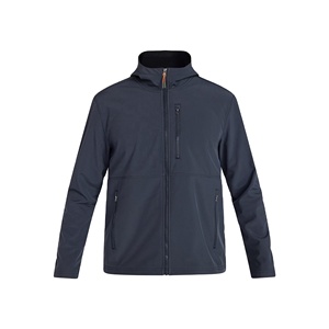 ผู้ผลิตเสื้อผ้าโลโก้สั่งทำขายส่ง เสื้อแจ็คเก็ตซอฟต์เชลล์สำหรับผู้ชายสำหรับฤดูใบไม้ร่วง ระบายอากาศได้ดี กันน้ำ กันลม เหมาะสำหรับกิจกรรมกลางแจ้ง - Product Image 5