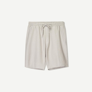 Short de survêtement en coton épais pour hommes, short de gym pour hommes, taille moyenne avec logo personnalisé, couleur unie, avec cordon de serrage, vente en gros - Product Image 1