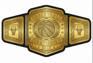 เข็มขัดแชมป์บาสเกตบอลสำหรับการแข่งขัน เข็มขัดแชมป์ที่ดีที่สุด เข็มขัดแชมป์เปล่า - Product Image 1