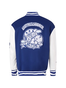 Vestes d'université unisexe brodées sur mesure Bomber d'hiver en coton et en polyester Veste de baseball patchs pour hommes - Product Image 2