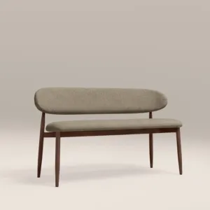 Banco de Comedor de 3 Plazas SINTERIOR SOFT BARLEY & WALNUT HALSTON - Product Image 2
