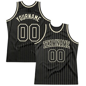 Fashion Pinstripe Graphic <b>Black</b> Basketball <b>Tank</b> <b>Top</b> Summer Casual Custom Name 3D Printed Vest <b>Men</b> Women Customized Team - Product Image 1