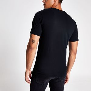 Débardeur de sport extensible en coton et spandex pour hommes, gilet sans manches côtelé imprimé, confortable et durable pour un usage quotidien - Product Image 5