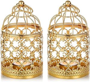 Hot Sale <b>Gold</b> Metal Birdcage Hanging <b>Lantern</b> Home Decor Eid Wedding Decorations Candle <b>Lantern</b> in Wholesale Price - Product Image 6