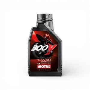 Aceite de Motor Sintético Motul 300V Factory Line 10W40 1L, Lubricante para Motocicletas de Carreras, 100% Sintético - Product Image 1