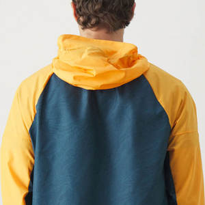 Veste coupe-vent élégante en polyester 100% pour hommes avec col à capuche Saison d'hiver adaptée - Product Image 5