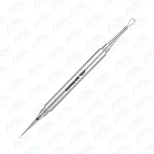 Extracteur de points noirs, extracteur de comédons, kit d'élimination des imperfections du visage, instrument de beauté professionnel, outil de soin de la peau, acier inoxydable - Product Image 4