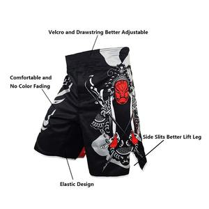 Pantalones cortos MMA personalizados y únicos con diseños de sublimación disponibles en la mejor calidad al por mayor, productos OEM - Product Image 5