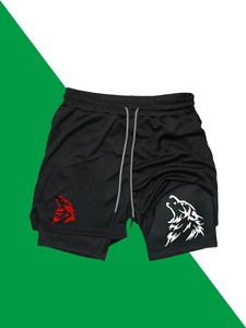 Pantalones cortos informales para hombre, novedad de verano, pantalones de entrenamiento de baloncesto de moda de algodón puro para correr, asequibles y refrescantes - Product Image 4