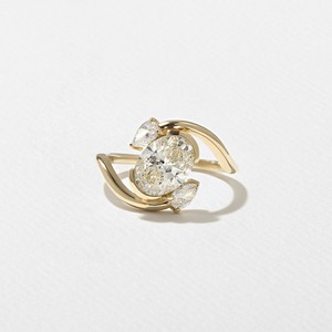 Exclusivo Anillo de Diamante Cultivado en Laboratorio de 1.7 Quilates para Mujer, Oro de 10k, Claridad VVS2, Corte Brillante, Certificado IGI, Chapado en Oro, Color E - Product Image 5