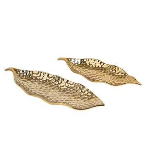 Bandeja de Servir de Aluminio Ornamentada Más Vendida para Decoración Tradicional con Detalles Metálicos y Apariencia Elegante - Product Image 2