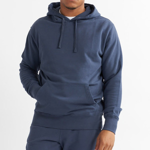 เสื้อฮู้ดดี้โอเวอร์ไซส์ทรงใหญ่สำหรับผู้ชายและผู้หญิง ฤดูหนาว ผ้าฝ้ายฟลีซแบบเรียบ สามารถสั่งทำได้ พร้อมบริการปักลายดิจิทัล - Product Image 3