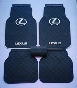 Ensemble de tapis de sol universels pour voiture, tapis en TPV antidérapants de qualité supérieure, durables, avec une épaisseur de 18 mm et un design luxueux à motif diamant - Product Image 2