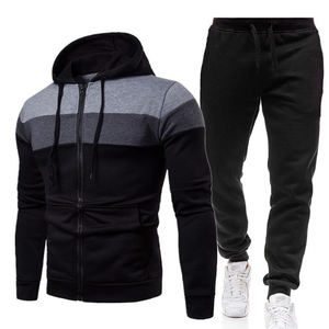 Conjunto Deportivo Personalizado para Hombre, Estilo Deportivo, con Capucha, Sudadera y Pantalones Deportivos, Conjunto de Moda para Hombre - Product Image 4
