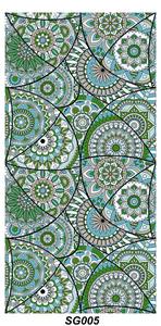 ผ้าโพลีเอสเตอร์พิมพ์ลายขี้ผึ้งแอฟริกันมี100% กว้าง58นิ้วสำหรับเสื้อผ้าผ้าจีบ - Product Image 5