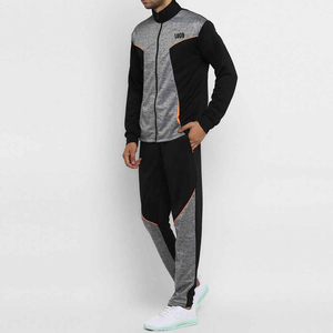 Conjunto Deportivo Personalizado con Paneles en Contraste para Hombre, Ropa de Gimnasio de Alta Elasticidad, Conjunto de Entrenamiento de Alto Rendimiento, Pantalones Deportivos Multicolores de Dos Piezas para Actividades al Aire Libre - Product Image 2