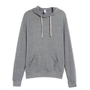 Sudadera con capucha de peso pesado personalizada para hombre, sudadera de algodón de gran tamaño, ropa de calle gris teñida Lisa para invierno - Product Image 5