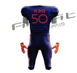 Haute professionnel unisexe jeunesse Fitness maillots de Football américain respirant Polyester uniformes de sport manches courtes grande taille - Product Image 3