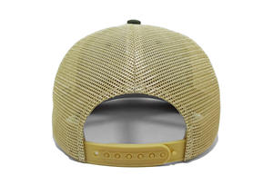 Casquette de camionneur en coton structuré avec patch en cuir réglable, Streetwear cool et respirant pour adultes, fabriquée au Vietnam. - Product Image 6