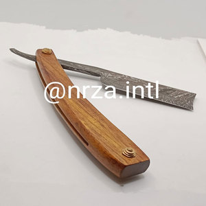 Navaja de Afeitar de Acero Inoxidable Hecha a Mano con Una Sola Hoja para Barberos, Uso en Salones de Belleza/Bikini/Cuerpo - Nrza International 13.8cm - Product Image 2