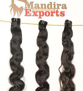 100% pas cher cuticule aligné vierge fournisseur de tissage couleur noire bodywave temple indien extensions de cheveux humains - Product Image 3