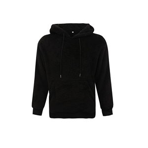 Wholesale Custom Hoodie Wholesale <b>Fleece</b> Thick <b>Men</b> Custom Plain Street Hoodies <b>Sherpa</b> Hoodies for <b>Men</b> - Product Image 1