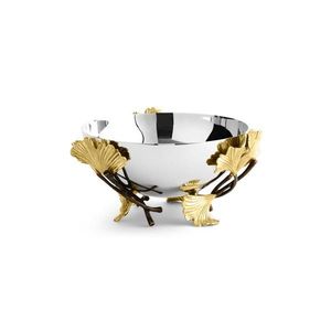 High End Metal <b>Bowl</b> with Stand for Dining Home Kitchen Hotel Restaurant and Serving Accessories Home Decor - Product Image 2