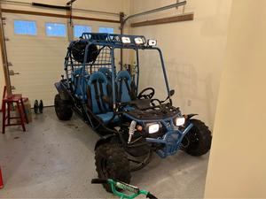 Buggy tout-terrain de course Renli EEC5 300cc 4x4 2020, 2 places, électrique et à essence, karting à pédales 4 temps pour usage extérieur - Product Image 5