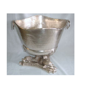 Bols de service en métal argenté de haute qualité Refroidisseur à vin argenté à la demande - Product Image 1