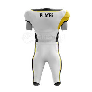 Uniforme de fútbol americano cómodo de alta calidad, logotipo personalizado, el mejor uniforme de fútbol americano de tela - Product Image 2